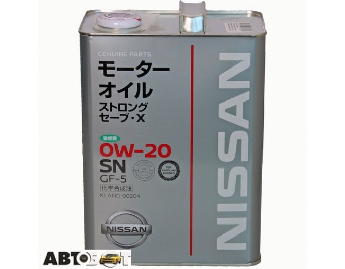 Моторна олива Nissan Diesel Extra Save-X 5W-30 CD KLBD0- 05304 4л, ціна: 2 244 грн.