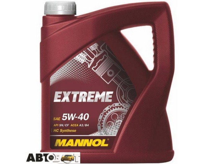 Моторное масло MANNOL EXTREME 5W-40 5л, цена: 3 184 грн.