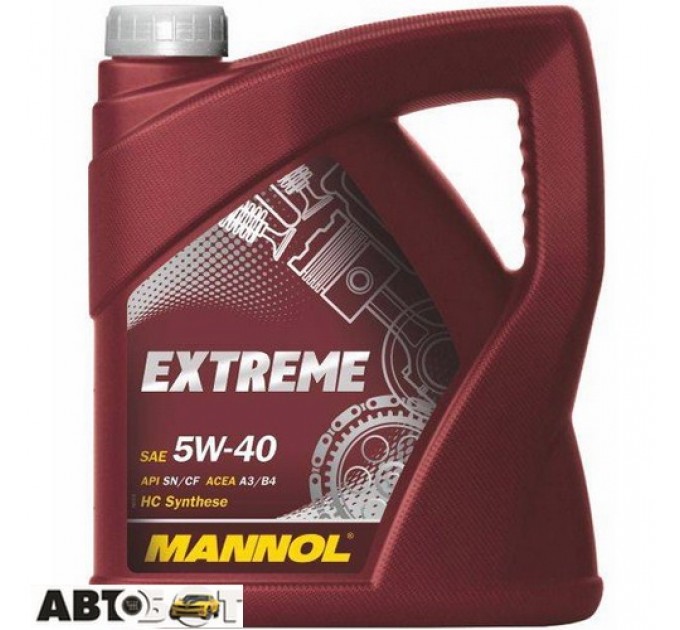 Моторна олива MANNOL EXTREME 5W-40 5л, ціна: 1 751 грн.