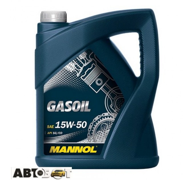 Моторна олива MANNOL Gasoil 15W-50 5л, ціна: 926 грн.