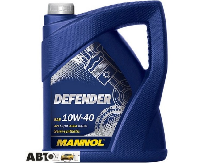 Моторна олива MANNOL STAHLSYNT DEFENDER 10W-40 5л, ціна: 1 751 грн.