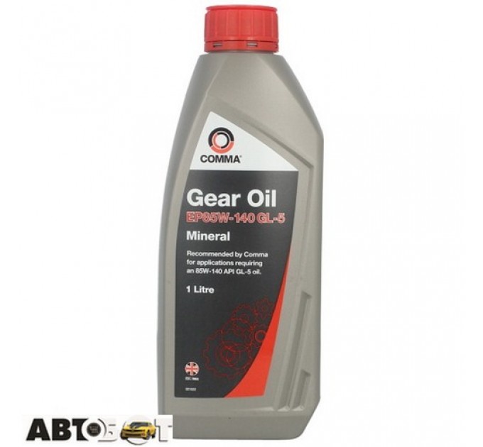  Трансмиссионное масло Comma GEAR OIL EP85W-140 1л