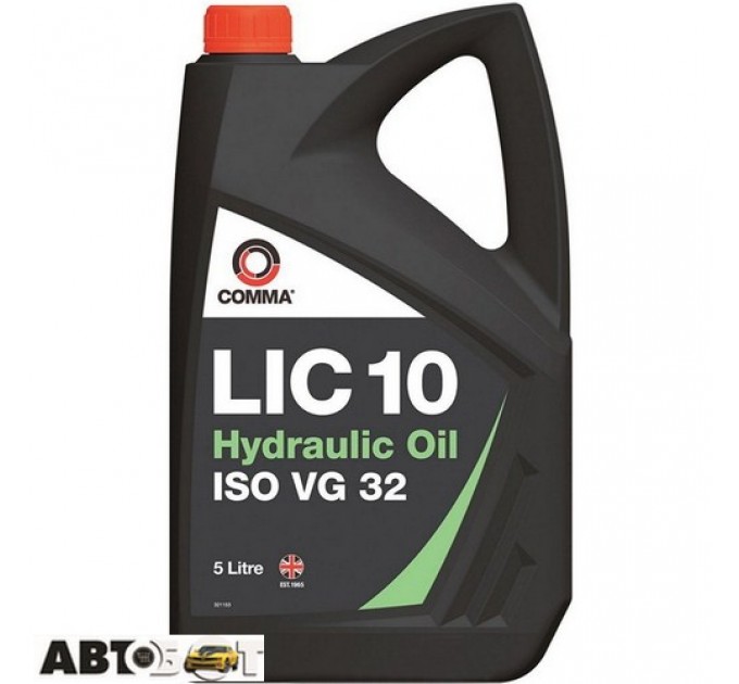  Трансмиссионное масло Comma LIC 10 Hydraulic Oil A9CC83 5л