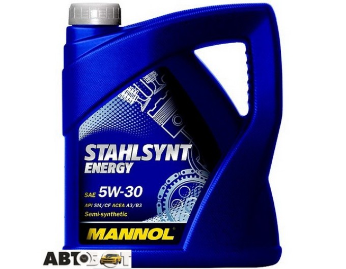 Моторное масло MANNOL STAHLSYNT ENERGY 5W-30 4л, цена: 1 963 грн.
