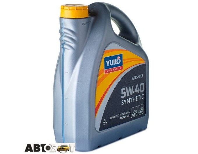 Моторна олива Yuko SYNTHETIC 5W-40 4л, ціна: 1 722 грн.