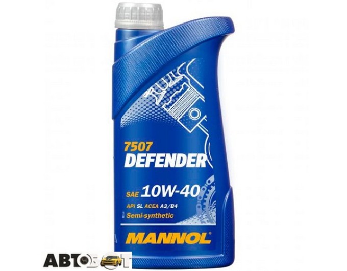 Моторное масло MANNOL DEFENDER 10W-40 1л, цена: 586 грн.