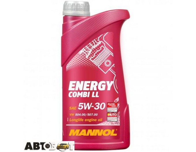 Моторна олива MANNOL Energy Combi LL 5W-30 1л, ціна: 786 грн.