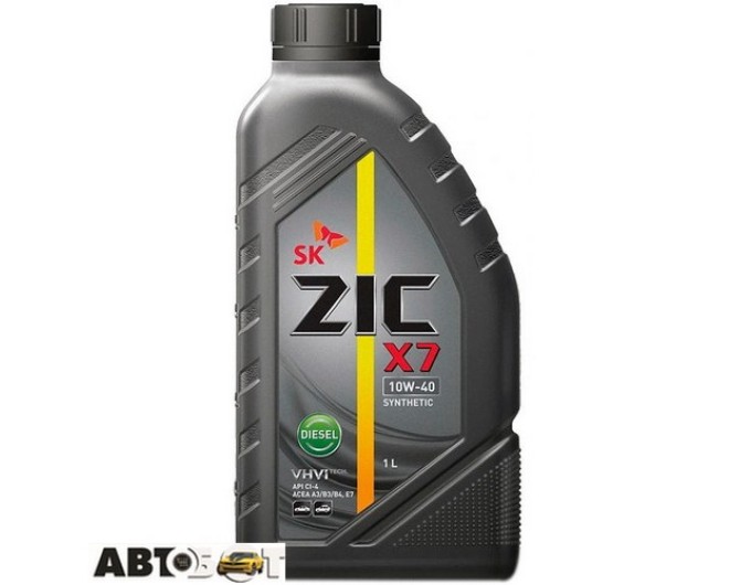Моторное масло ZIC X7 Diesel 10W-40 1л, цена: 389 грн.