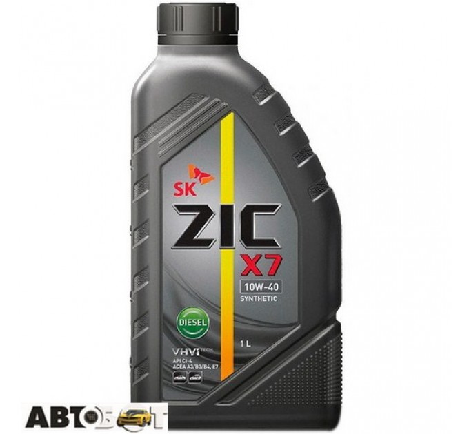  Моторное масло ZIC X7 Diesel 10W-40 1л