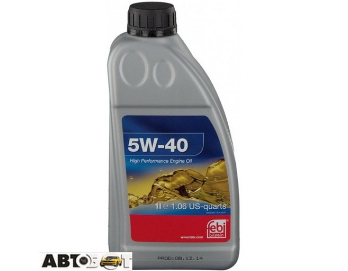 Моторное масло Febi 5W-40 32936 1л, цена: 801 грн.