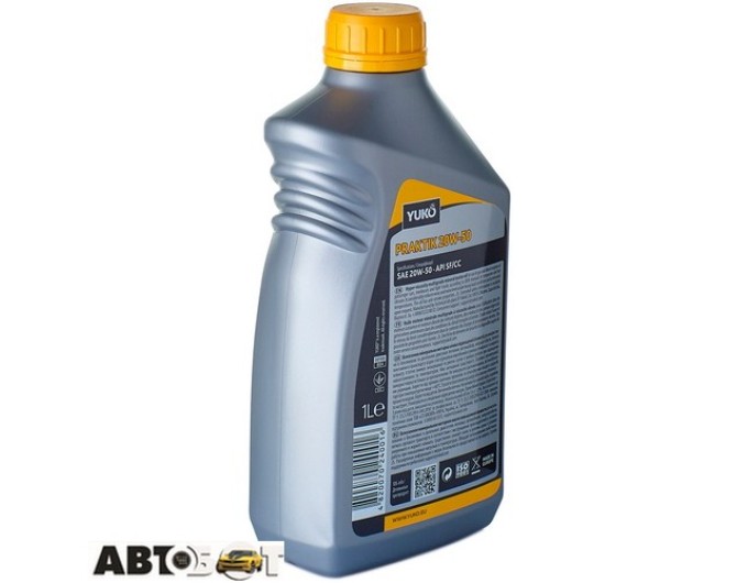 Моторное масло Yuko PRAKTIK 20W-50 1л, цена: 358 грн.