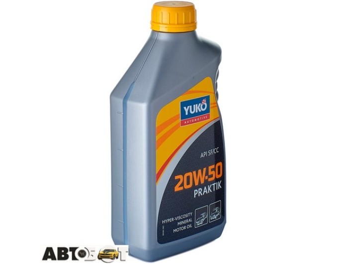 Моторное масло Yuko PRAKTIK 20W-50 1л, цена: 358 грн.