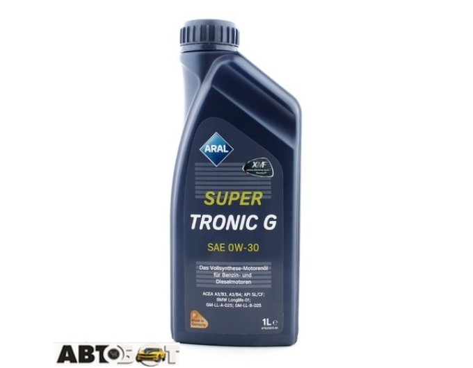 Моторна олива ARAL SuperTronic G 0W-30 1л, ціна: 808 грн.