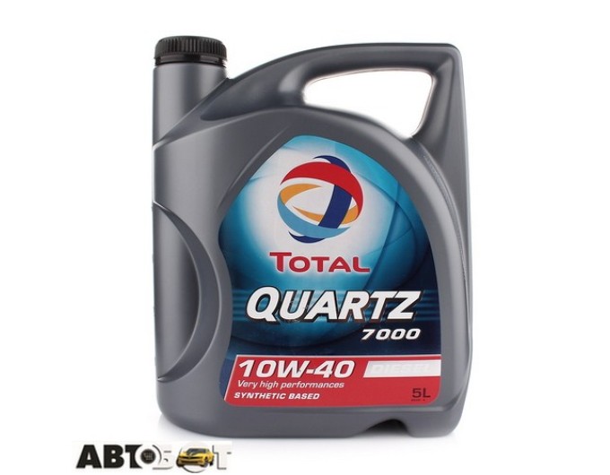 Моторное масло TOTAL Quartz 7000 Diesel 10W-40 5л, цена: 1 725 грн.