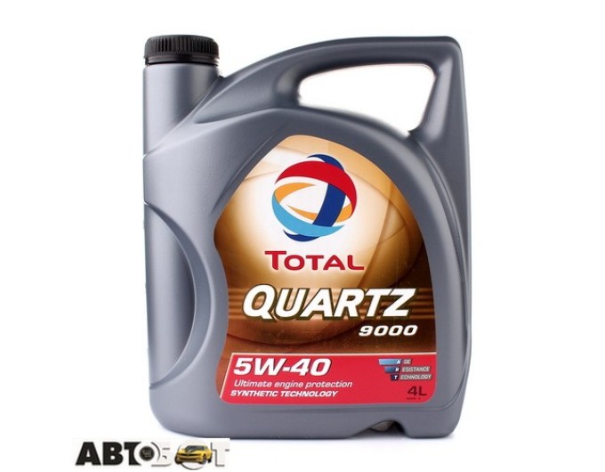 Моторное масло TOTAL QUARTZ 9000 5W-40 148597 4л, цена: 1 677 грн.