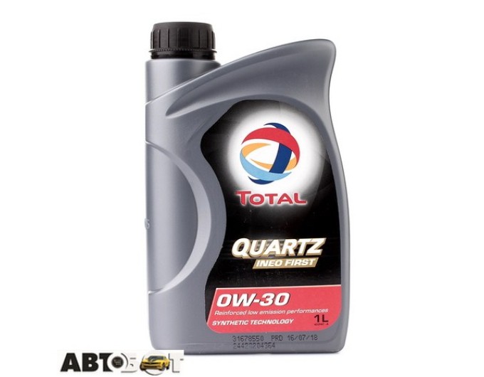 Моторное масло TOTAL QUARTZ INEO FIRST 0W-30 1л, цена: 843 грн.