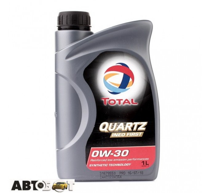  Моторное масло TOTAL QUARTZ INEO FIRST 0W-30 1л