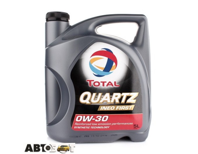 Моторное масло TOTAL QUARTZ INEO FIRST 0W-30 TL 183106 5л, цена: 3 557 грн.