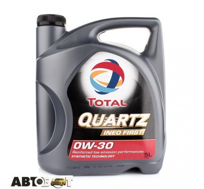  Моторное масло TOTAL QUARTZ INEO FIRST 0W-30 TL 183106 5л