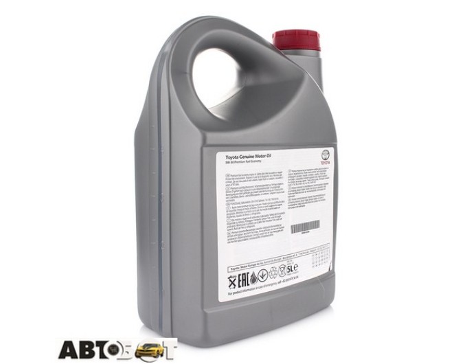 Моторное масло Toyota Engine Oil Premium Fuel Economy 5W-30 08880-83389 5л, цена: 2 526 грн.
