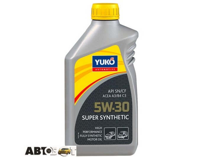 Моторное масло Yuko SUPER SYNTHETIC C3 5W-30 1л, цена: 601 грн.