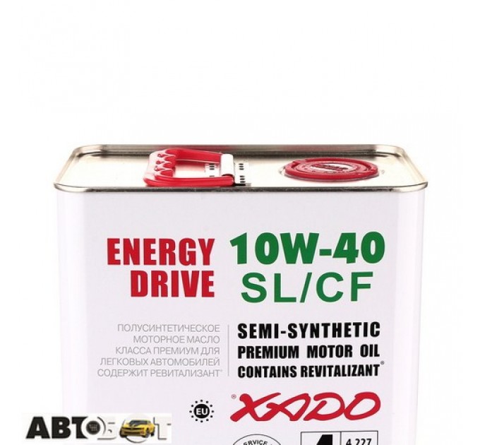  Моторное масло XADO Atomic Oil 10W-40 SL/CF XA 20244 4л