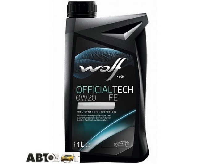 Моторное масло WOLF OFFICIALTECH 0W-20 LS-FE 1л, цена: 603 грн.