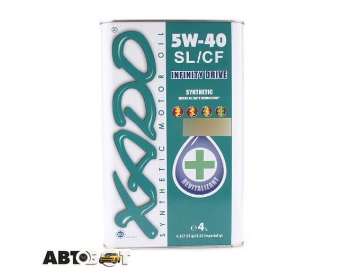 Моторное масло XADO Atomic Oil 5W-40 SL/CF XA 20206 4л, цена: 2 489 грн.