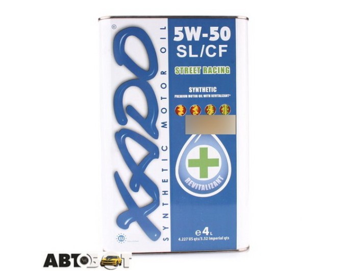 Моторное масло XADO Atomic Oil 5W-50 SL/CF XA 20207 4л, цена: 1 849 грн.