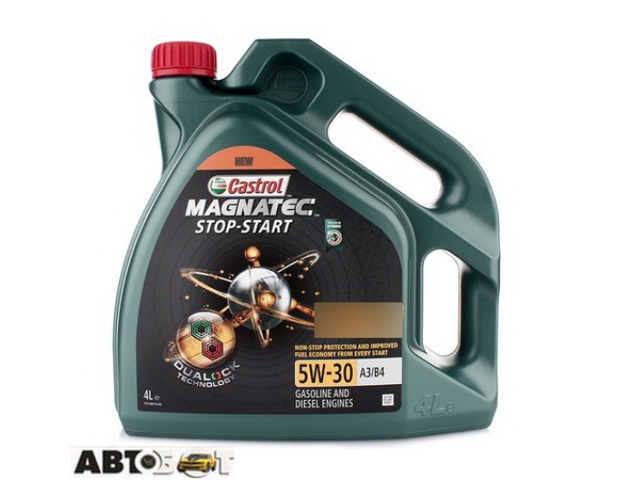 Моторное масло CASTROL MAGNATEC STOP-START 5W-30 A3/B4 4л, цена: 2 268 грн.