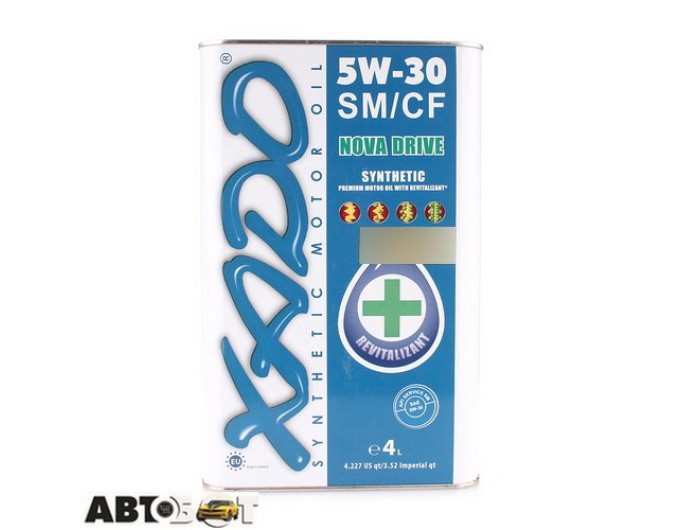 Моторное масло XADO Atomic Oil 5W-30 SM/CF XA 20205 4л, цена: 2 497 грн.