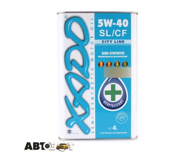 Моторное масло XADO Atomic Oil City Line 5W-40 SL/CF XA 20208 4л, цена: 2 080 грн.