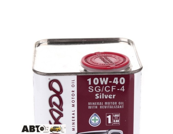 Моторное масло XADO Atomic Oil 10W-40 Silver SG/CF-4 XA 20123 1л, цена: 388 грн.