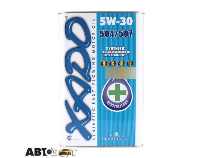 Моторное масло XADO Atomic Oil 504/507 5W-30 XA 20240 4л, цена: 2 366 грн.