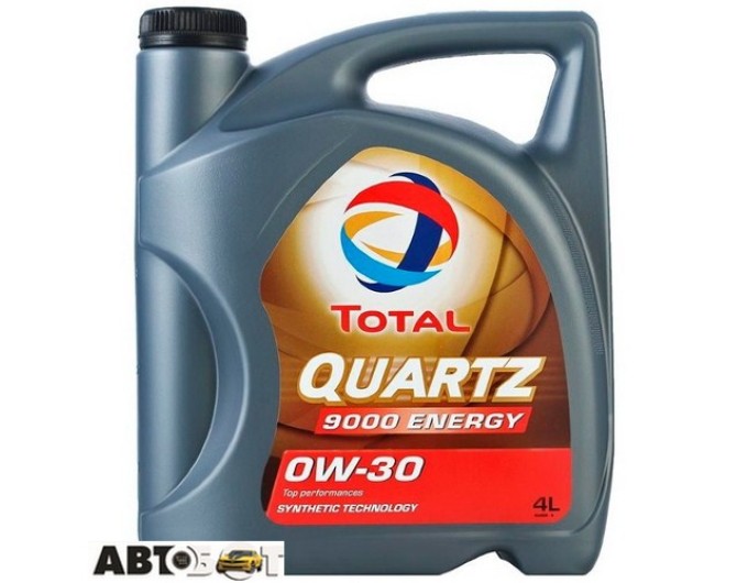 Моторное масло TOTAL Quartz ENERGY 9000 0W-30 4л, цена: 3 267 грн.