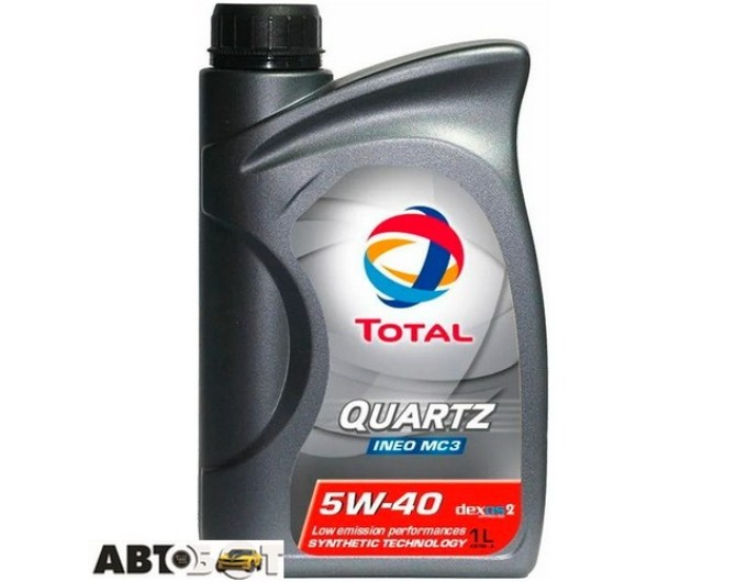 Моторное масло TOTAL QUARTZ INEO MC3 5W-40 TL 174776 1л, цена: 548 грн.