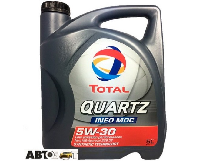 Моторное масло TOTAL QUARTZ INEO MDC 5W-30 TL 199608 5л, цена: 2 835 грн.