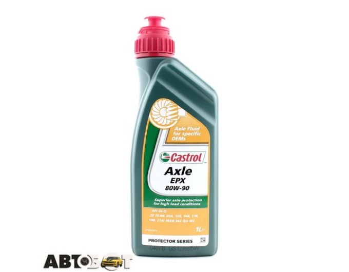 Трансмісійна олива CASTROL Axle EPX 80W-90 1л, ціна: 339 грн.
