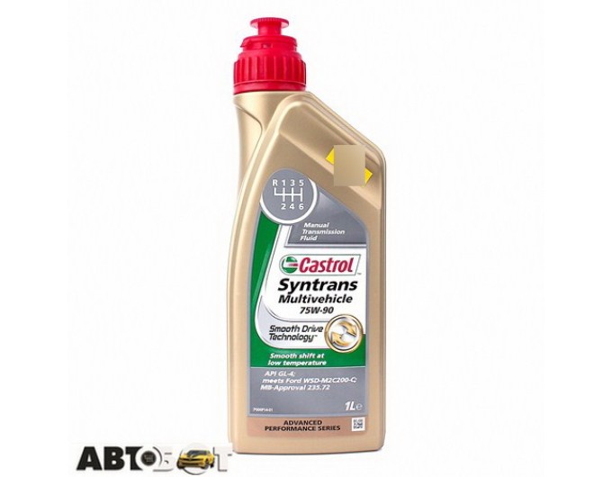 Трансмісійна олива CASTROL Syntrans Multivehicle 75W-90 1л, ціна: 688 грн.