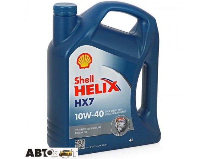 Моторное масло SHELL Helix HX7 10W-40 4л, цена: 2 030 грн.