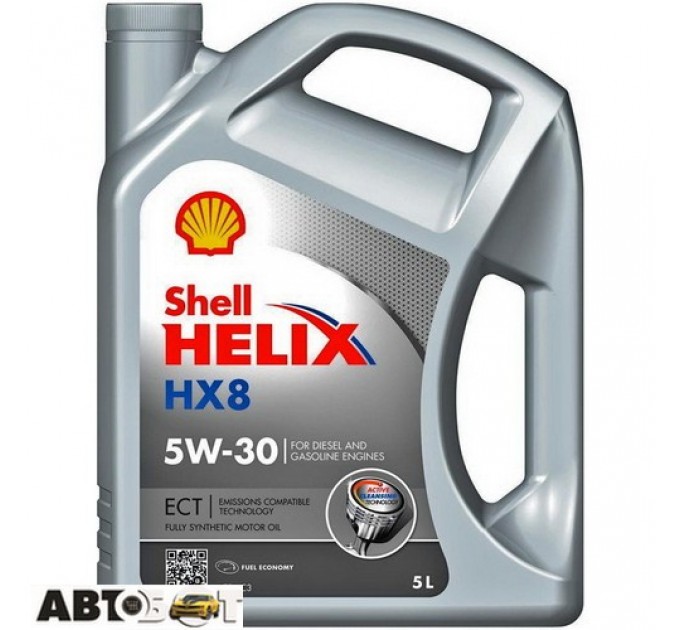 Моторное масло SHELL Helix HX8 ECT C3 5W-30 5л, цена: 1 641 грн.