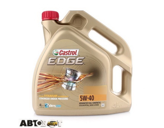 Моторное масло CASTROL EDGE Titanium FST 5W-40 C3 4л, цена: 2 423 грн.
