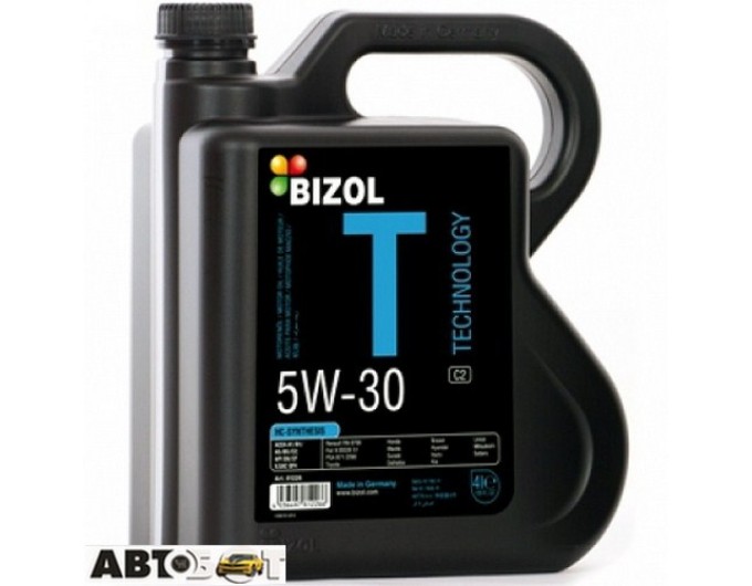 Моторное масло BIZOL Technology 5W-30 C2 B81226 4л, цена: 4 516 грн.