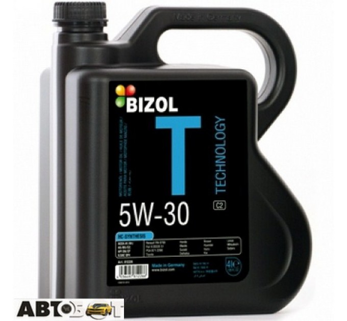 Моторна олива BIZOL Technology 5W-30 C2 B81226 4л, ціна: 2 484 грн.