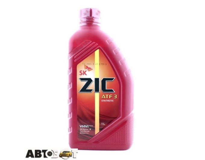 Трансмиссионное масло ZIC ATF III 1л, цена: 555 грн.