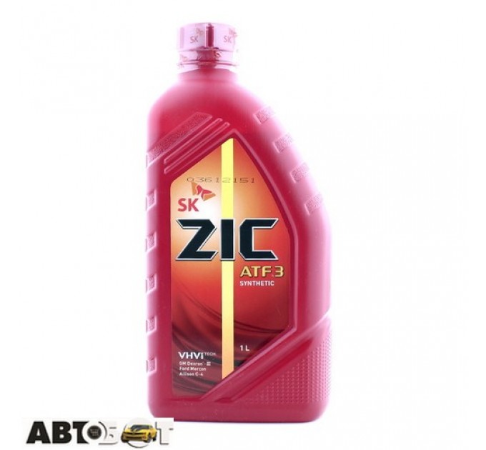  Трансмиссионное масло ZIC ATF III 1л