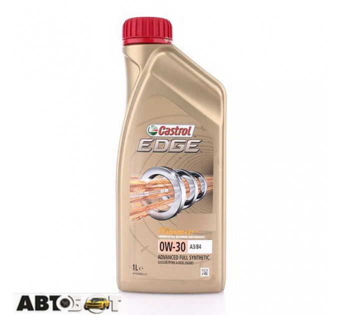 Моторное масло CASTROL EDGE Titanium FST 0W-30 A3/B4 1л, цена: 839 грн.