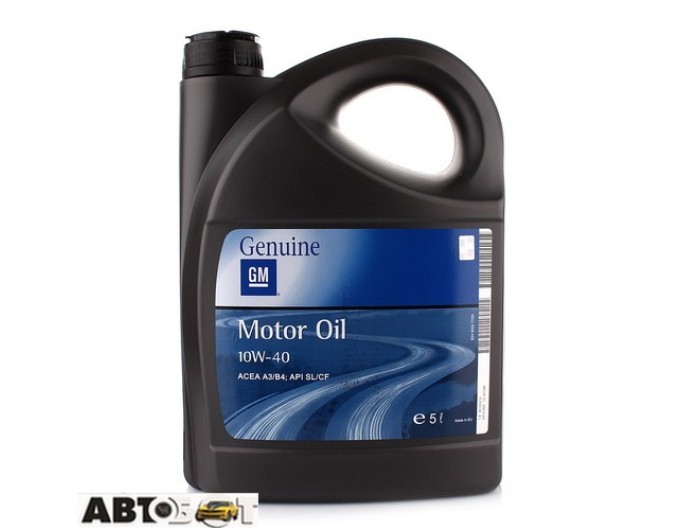 Моторна олива General Motors 10W-40 1942046 5л, ціна: 1 299 грн.
