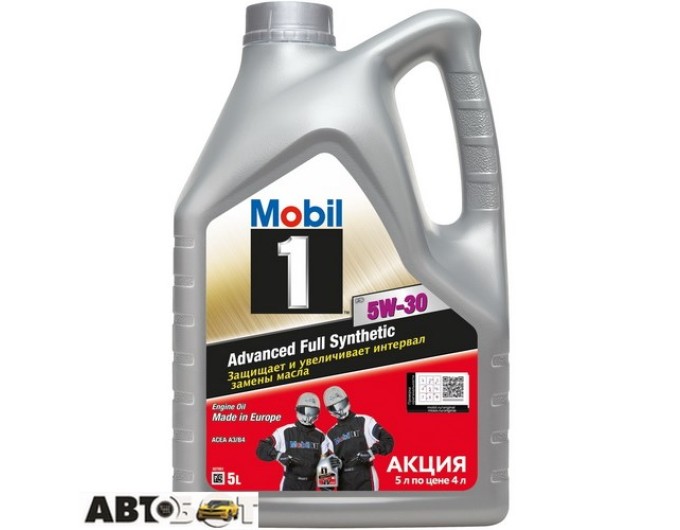 Моторное масло MOBIL 1 FS 5W-30 3403199010 5л, цена: 2 144 грн.