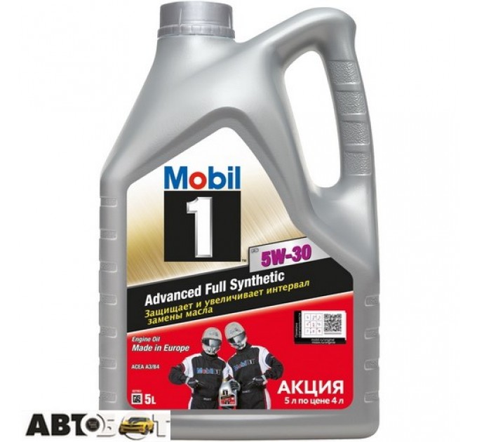 Моторное масло MOBIL 1 FS 5W-30 3403199010 5л, цена: 1 766 грн.